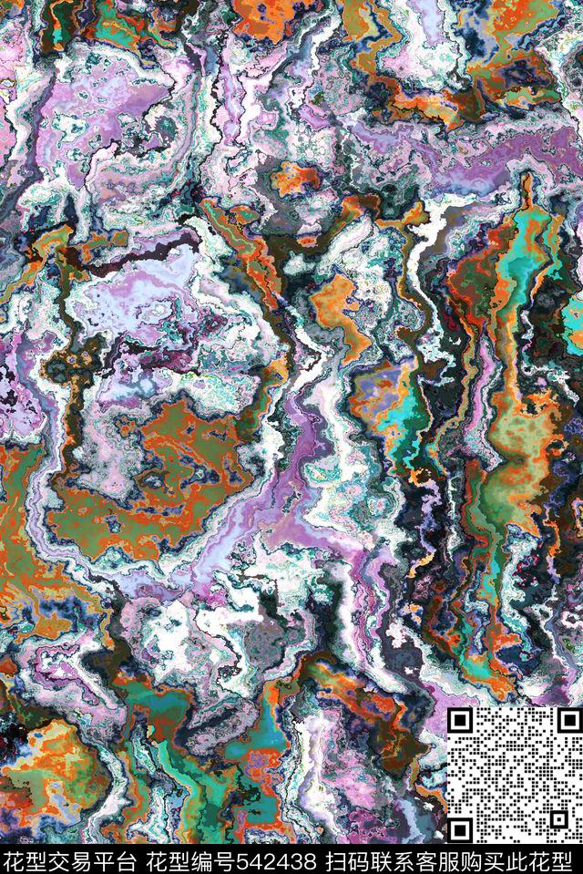 大理石肌理石纹数码印花华亿平台下载（图片编号: 542438） - 瓦栏（Walan）