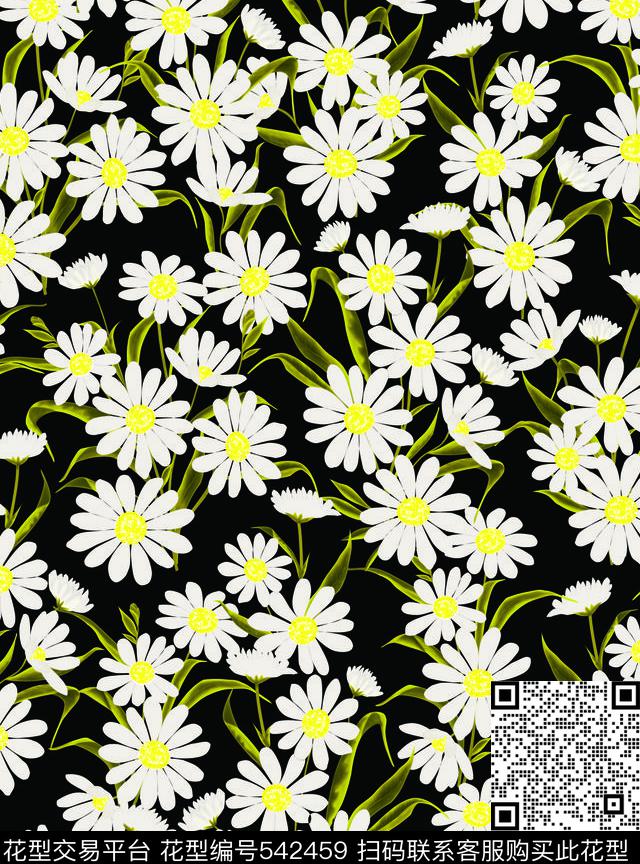 大牌花卉花藤数码印花华亿平台下载（图片编号: 542459） - 瓦栏（Walan）