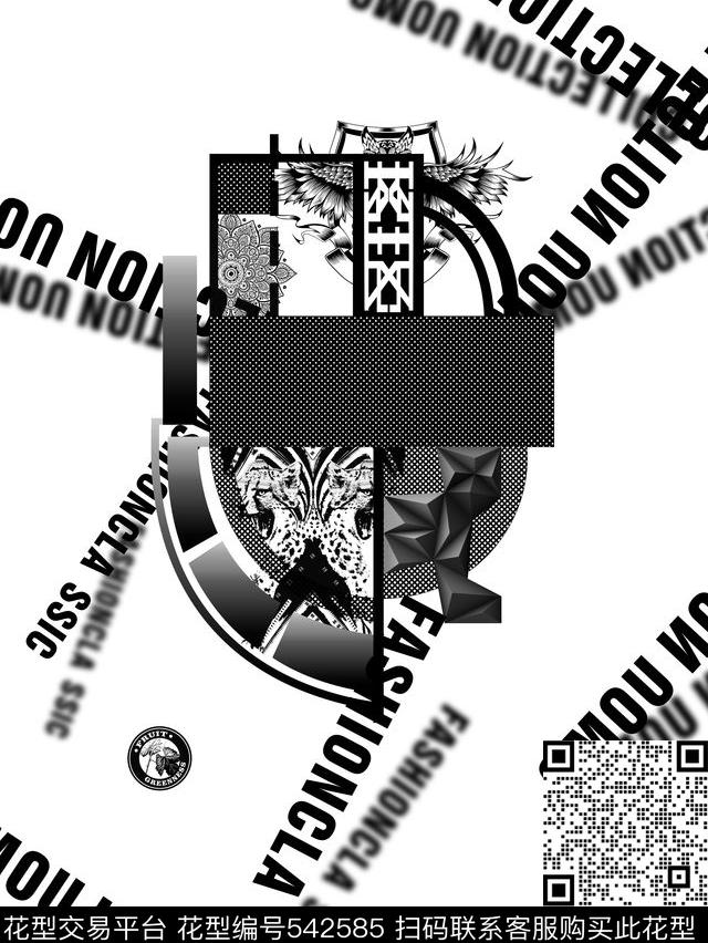 Moschino豹子潮牌传统印花华亿平台下载（图片编号: 542585） - 瓦栏（Walan）