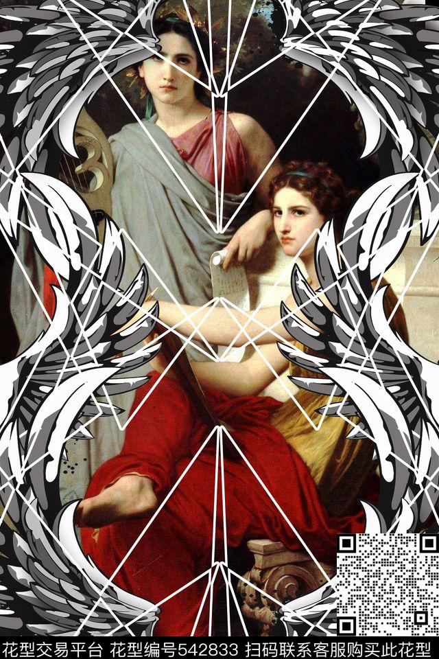 Givenchyt恤华亿平台潮流数码印花华亿平台下载（图片编号: 542833） - 瓦栏（Walan）