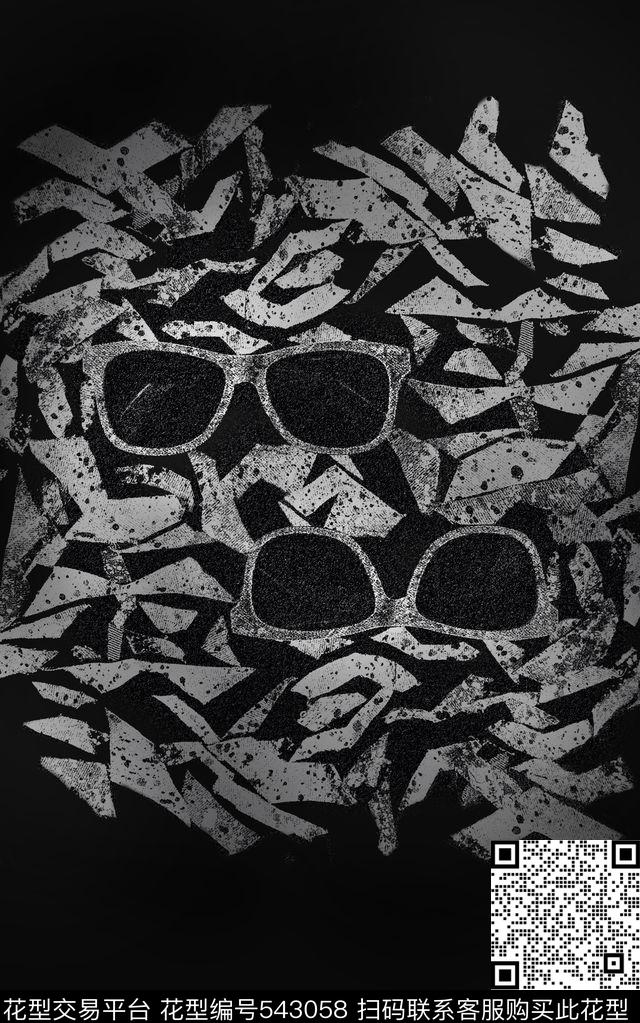 Diesel酷炫牛仔质感定位T时尚原创潮流传统印花华亿平台下载（图片编号: 543058） - 瓦栏（Walan）