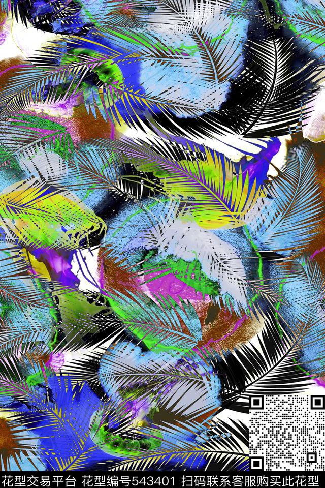 原创大牌肌理数码印花华亿平台下载（图片编号: 543401） - 瓦栏（Walan）