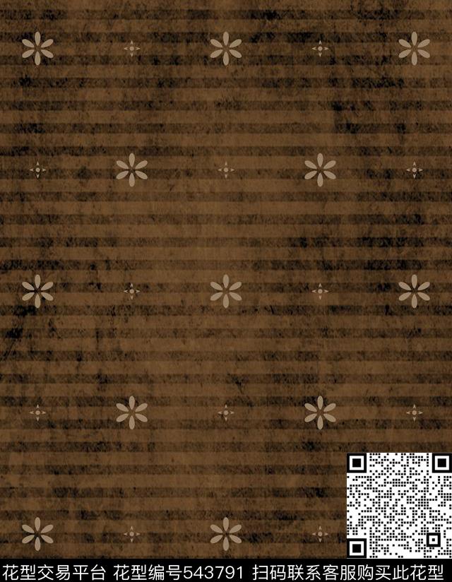 和风樱花条纹传统印花华亿平台下载（图片编号: 543791） - 瓦栏（Walan）