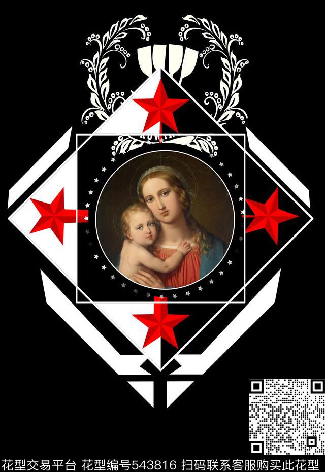 潮流时尚定位男装男装T恤卫衣数码印花华亿平台下载（图片编号: 543816） - 瓦栏（Walan）