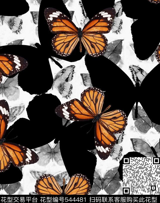 时尚女装趣味动物图案潮流女装数码印花华亿平台下载（图片编号: 544481） - 瓦栏（Walan）