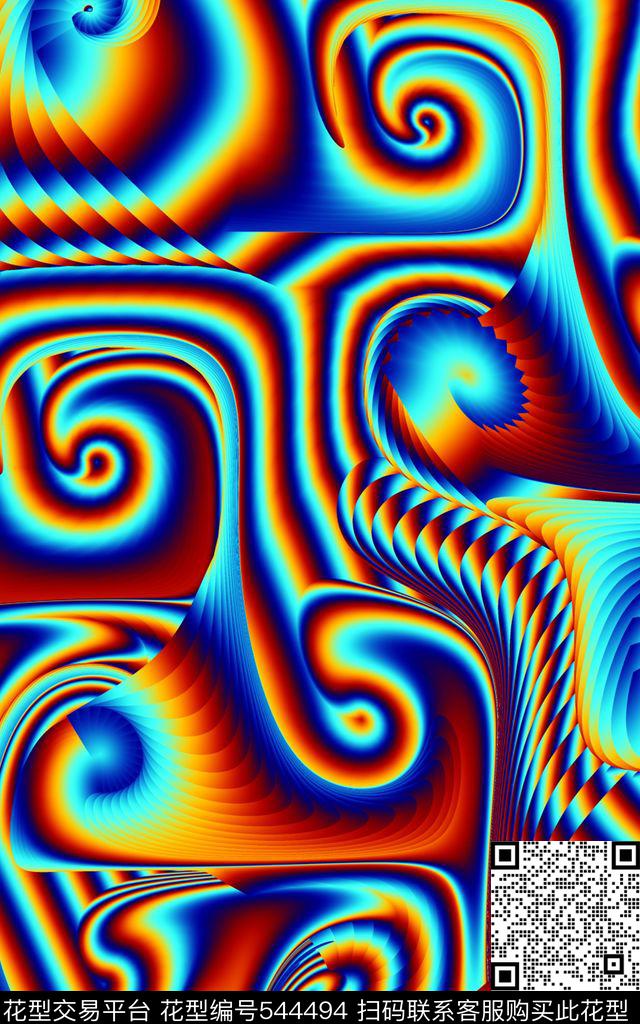 动物纹理抽象肌理纹理花卉服装花卉数码印花华亿平台下载（图片编号: 544494） - 瓦栏（Walan）