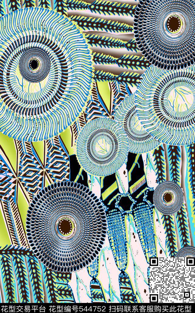 花卉小碎花花纹传统印花华亿平台下载（图片编号: 544752） - 瓦栏（Walan）