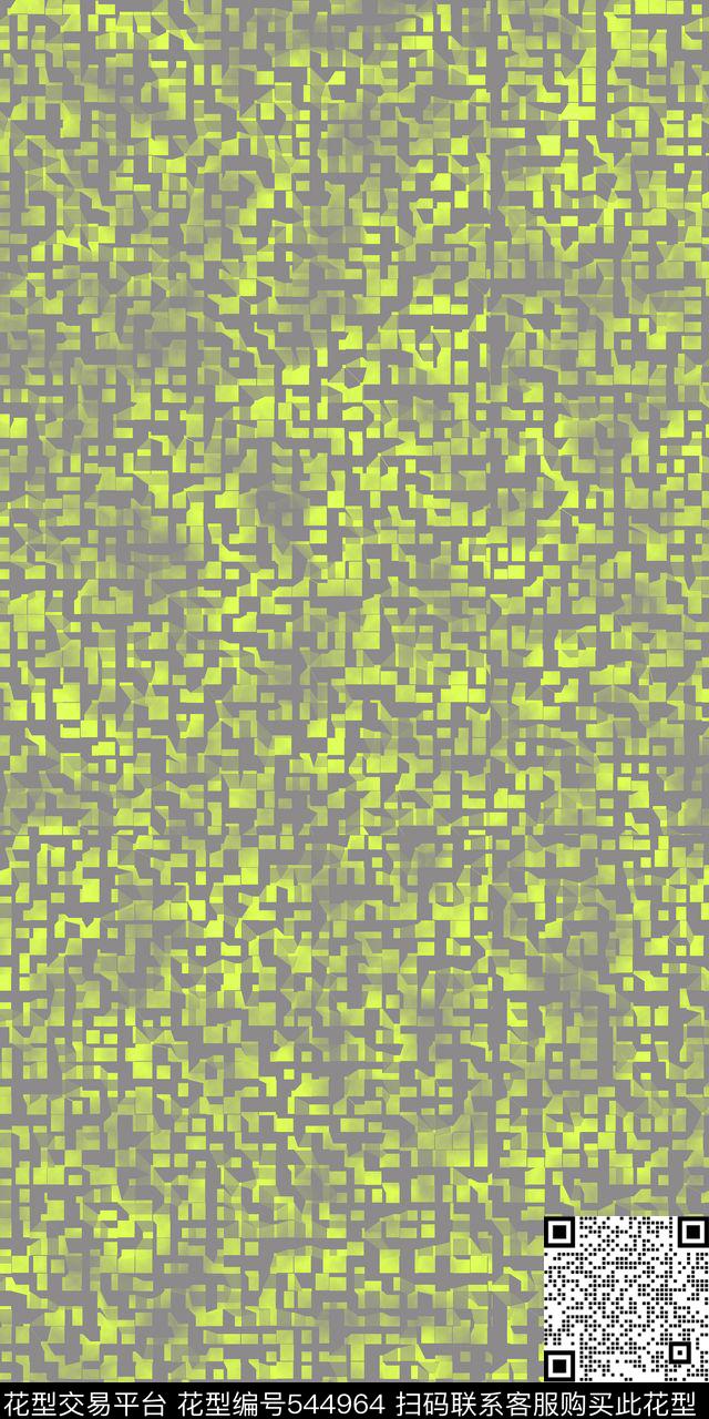 小方块零点--泳装马赛克传统印花华亿平台下载（图片编号: 544964） - 瓦栏（Walan）