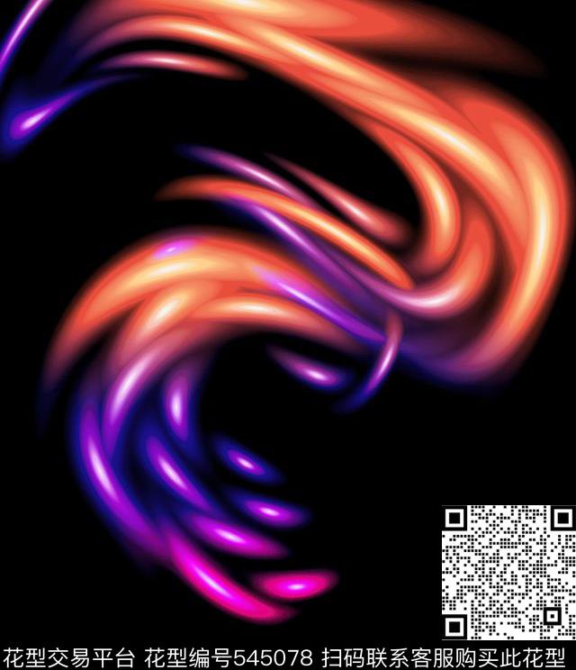 数码华亿平台抽象时尚泳裝定位花数码印花华亿平台下载（图片编号: 545078） - 瓦栏（Walan）