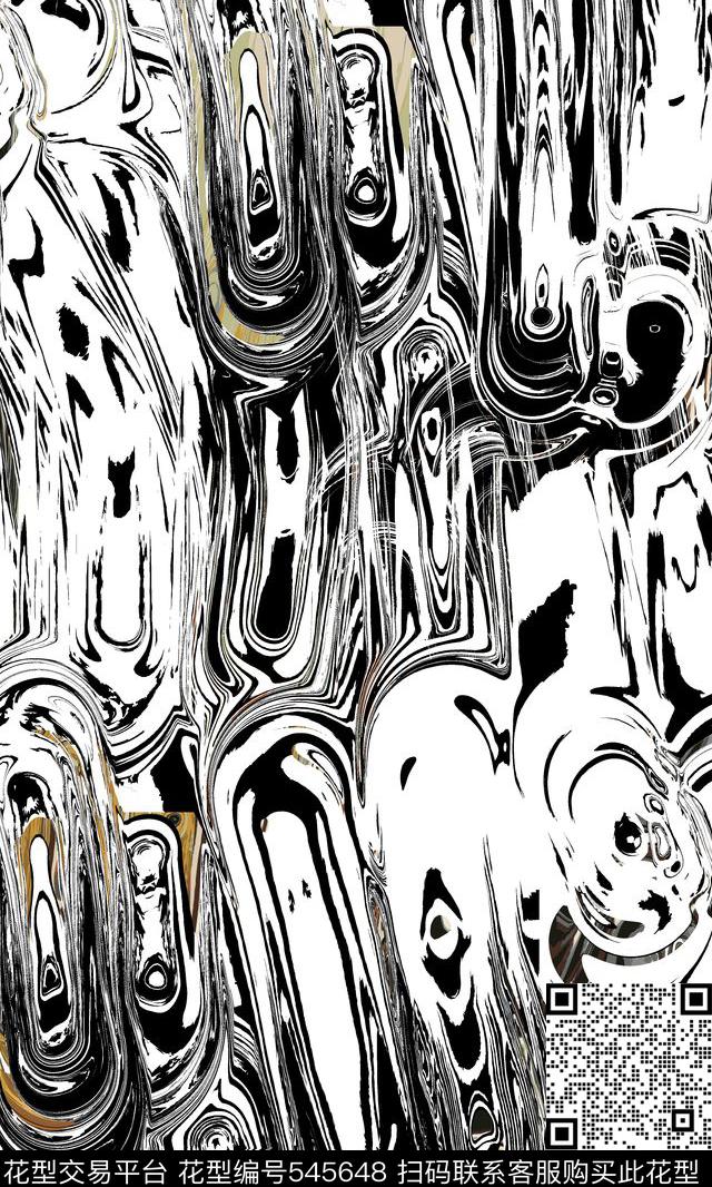 抽象漩涡传统印花华亿平台下载（图片编号: 545648） - 瓦栏（Walan）