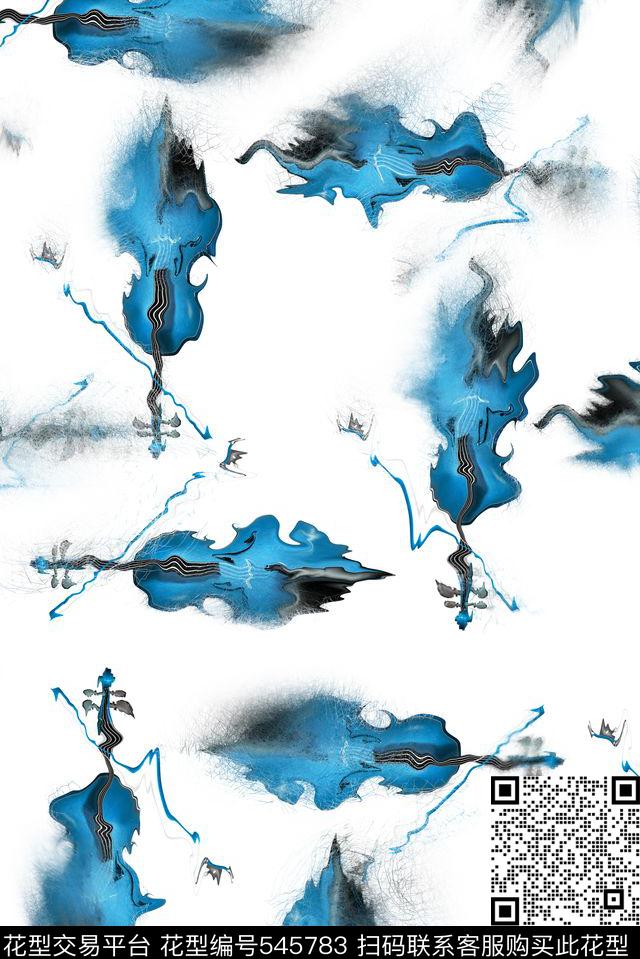 手绘小提琴融化数码印花华亿平台下载（图片编号: 545783） - 瓦栏（Walan）