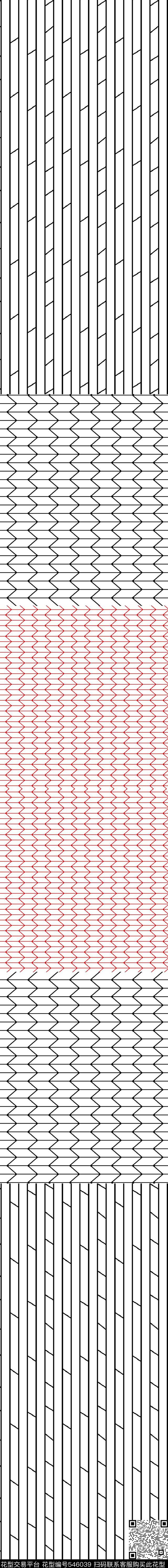 大牌风几何线条传统印花华亿平台下载（图片编号: 546039） - 瓦栏（Walan）