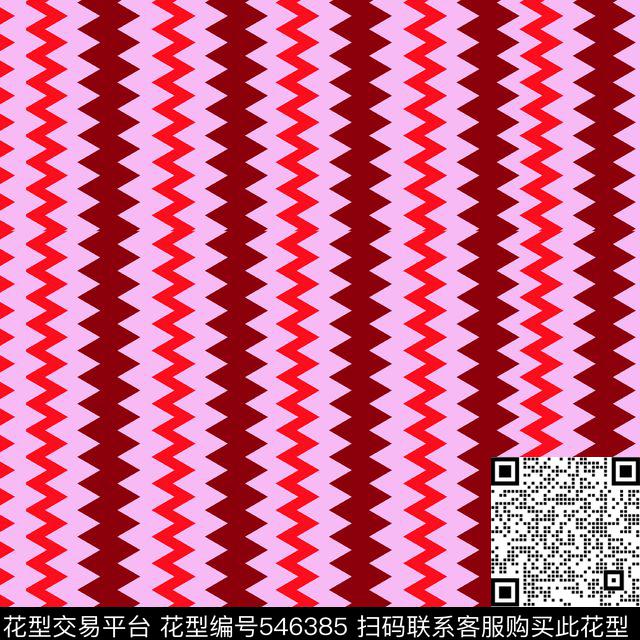 波纹服装几何传统印花华亿平台下载（图片编号: 546385） - 瓦栏（Walan）