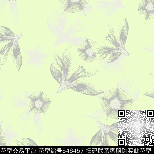 满印底纹底纹抽象图案传统印花华亿平台下载（图片编号: 546457） - 瓦栏（Walan）