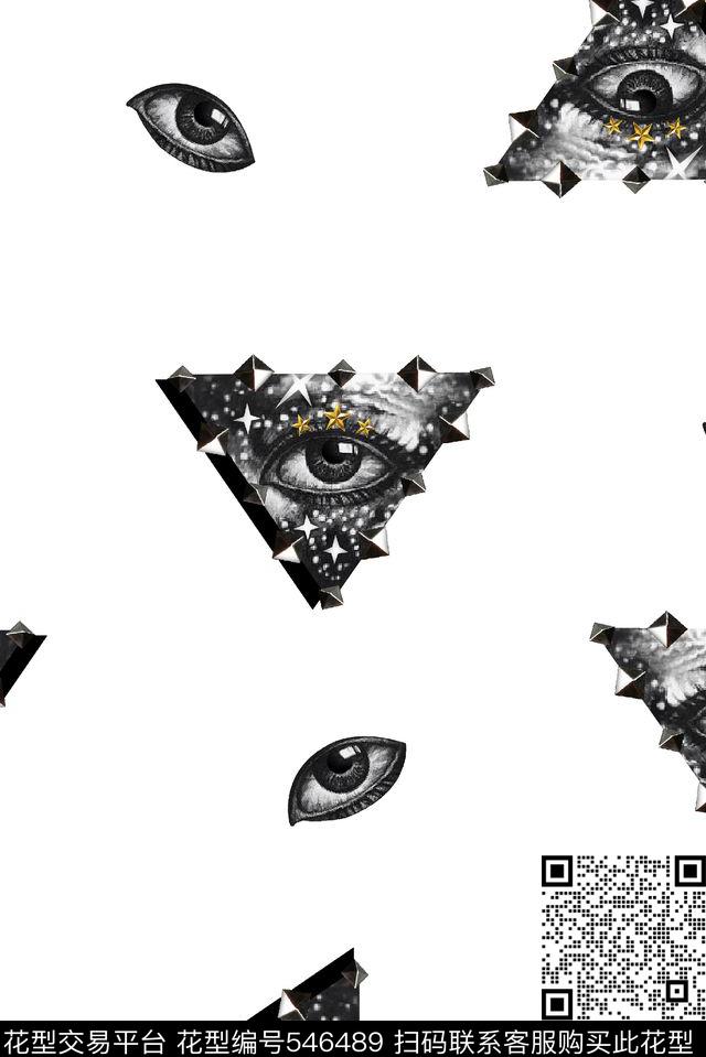3D立体抽象图案金属质感数码印花华亿平台下载（图片编号: 546489） - 瓦栏（Walan）