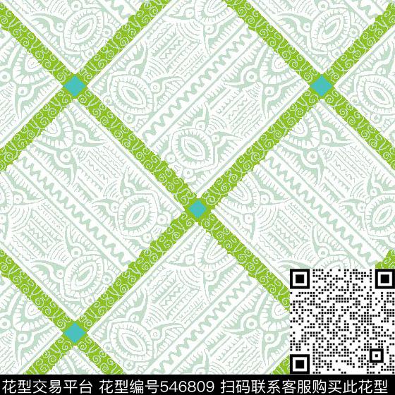 中国风民族风几何传统印花华亿平台下载（图片编号: 546809） - 瓦栏（Walan）