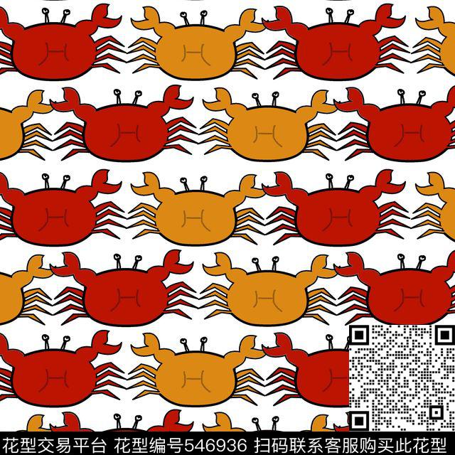 流行时尚手绘卡通传统印花华亿平台下载（图片编号: 546936） - 瓦栏（Walan）