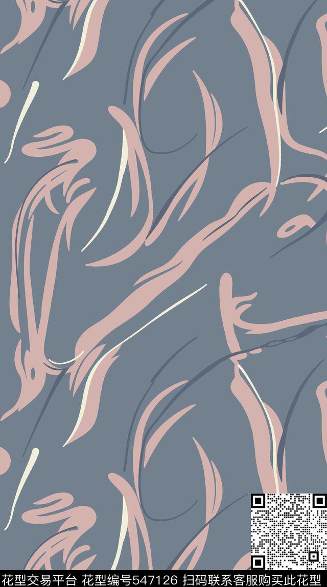 传统印花手绘条纹雨伞传统印花华亿平台下载（图片编号: 547126） - 瓦栏（Walan）