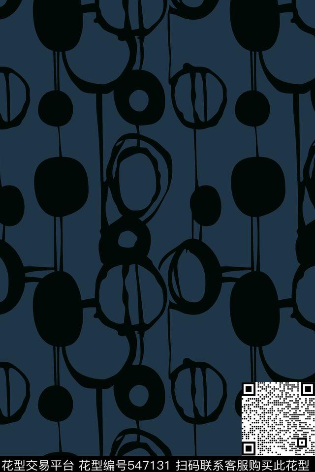 抽象几何传统印花雨伞传统印花华亿平台下载（图片编号: 547131） - 瓦栏（Walan）