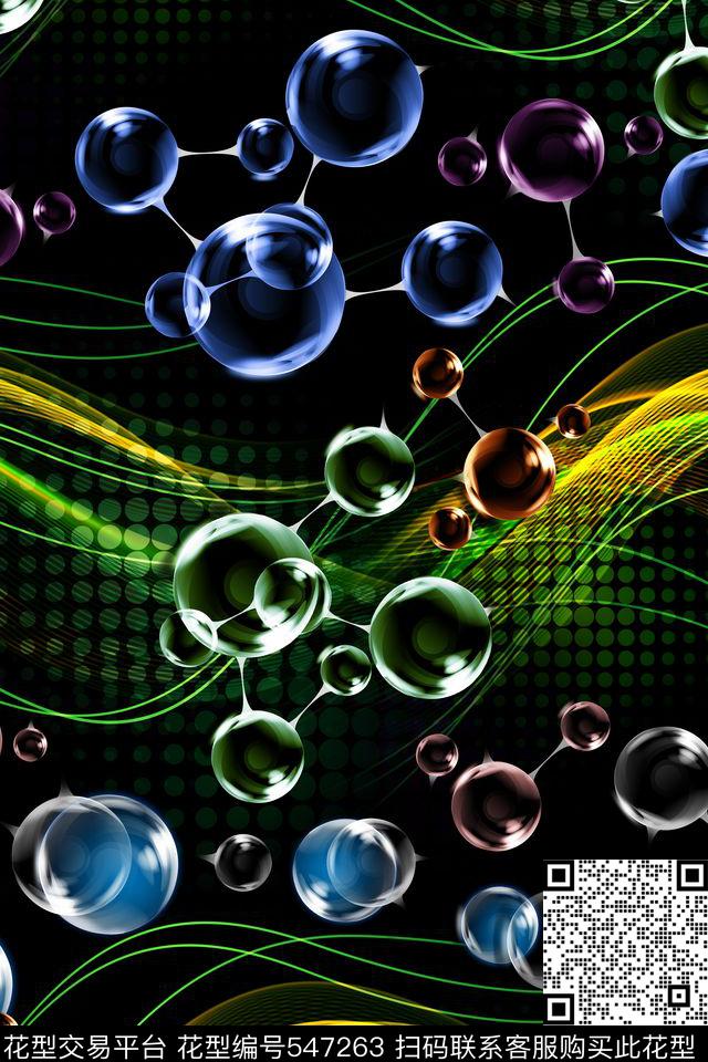 波普光谱休闲风数码印花华亿平台下载（图片编号: 547263） - 瓦栏（Walan）