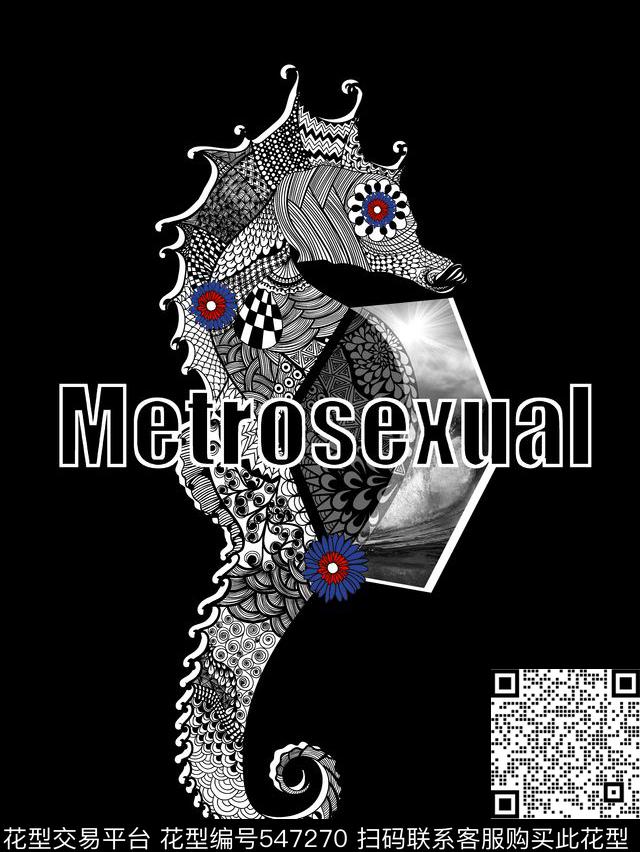 时尚潮流艺术图案趣味男装图案数码印花华亿平台下载（图片编号: 547270） - 瓦栏（Walan）