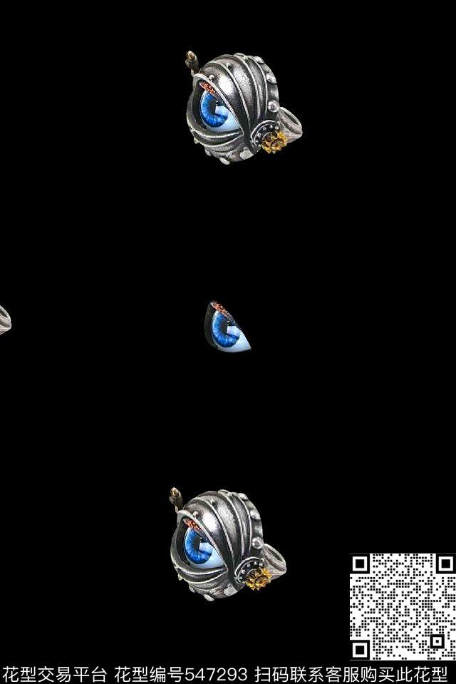 时尚潮流前卫男装图案趣味机械图案数码印花华亿平台下载（图片编号: 547293） - 瓦栏（Walan）