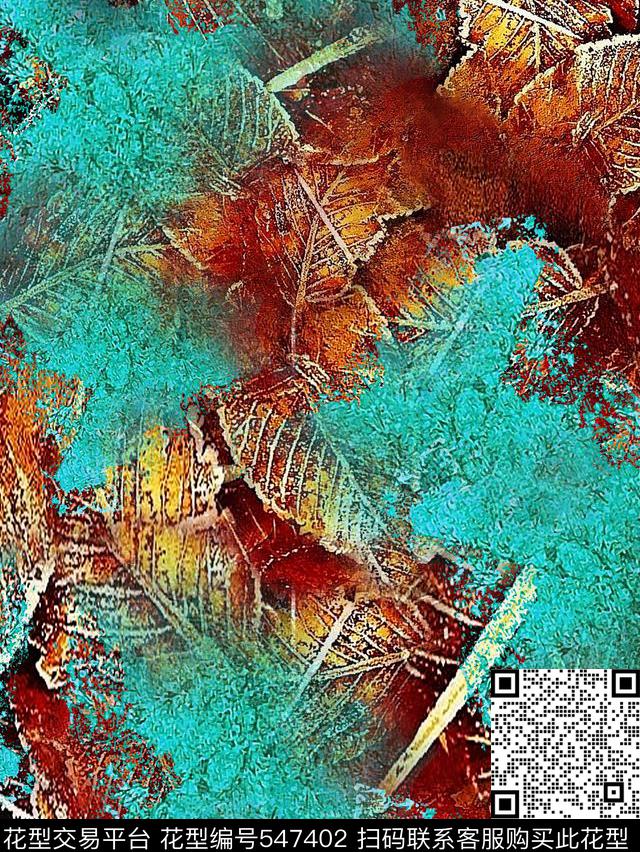 抽象炫彩动感质感数码印花华亿平台下载（图片编号: 547402） - 瓦栏（Walan）