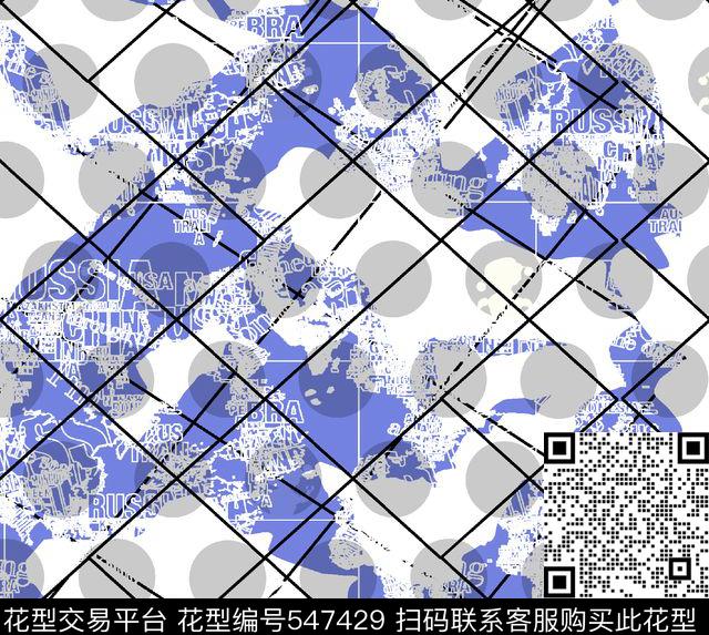 潮流简约时尚传统印花华亿平台下载（图片编号: 547429） - 瓦栏（Walan）