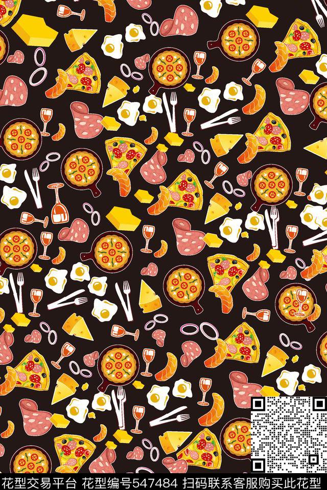 卡通扁平平面传统印花华亿平台下载（图片编号: 547484） - 瓦栏（Walan）