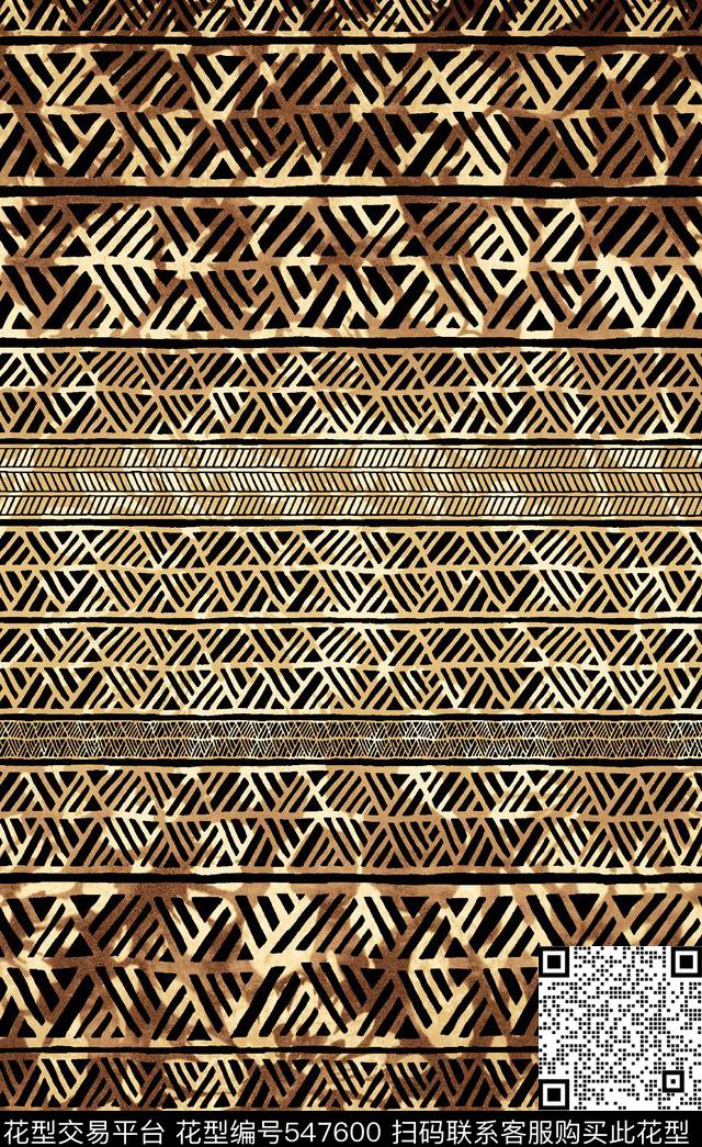 时尚几何民族风传统印花华亿平台下载（图片编号: 547600） - 瓦栏（Walan）