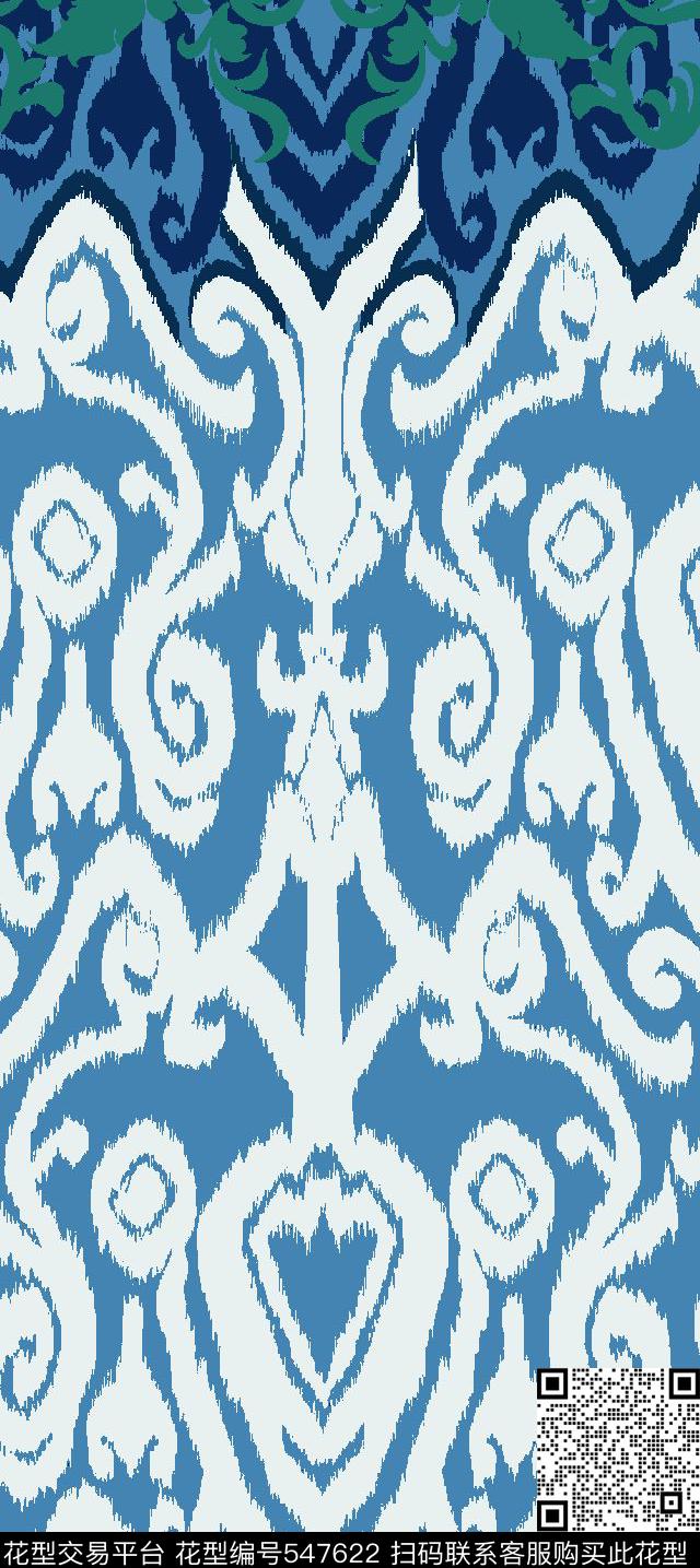 中国风几何民族元素传统印花华亿平台下载（图片编号: 547622） - 瓦栏（Walan）