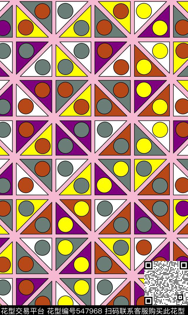 几何线条不规则几何线条传统印花华亿平台下载（图片编号: 547968） - 瓦栏（Walan）