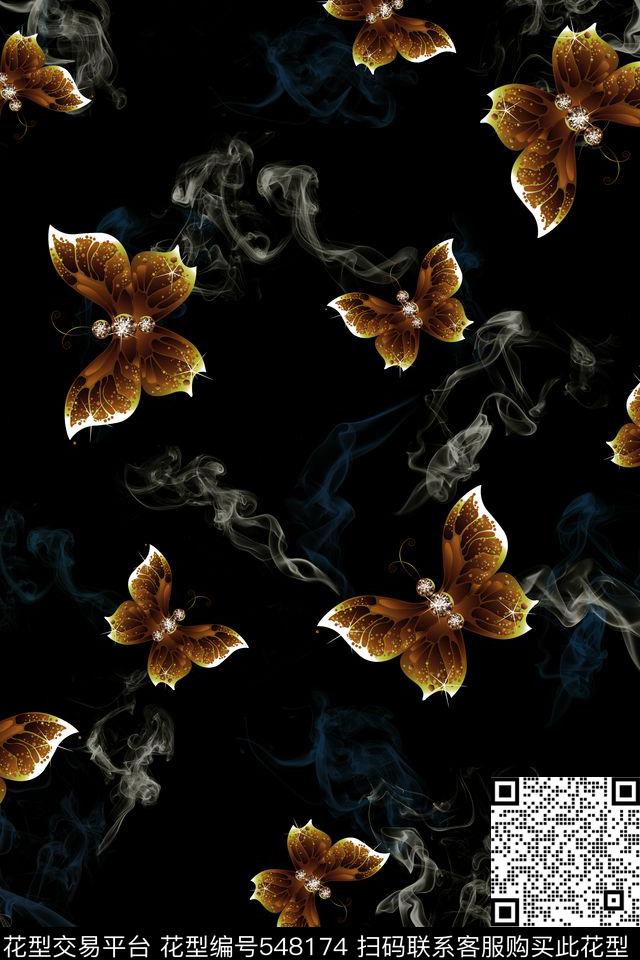 抽象男装卫衣数码印花华亿平台下载（图片编号: 548174） - 瓦栏（Walan）