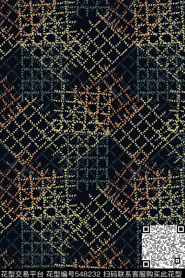 彩色迷彩条纹传统印花华亿平台下载（图片编号: 548232） - 瓦栏（Walan）