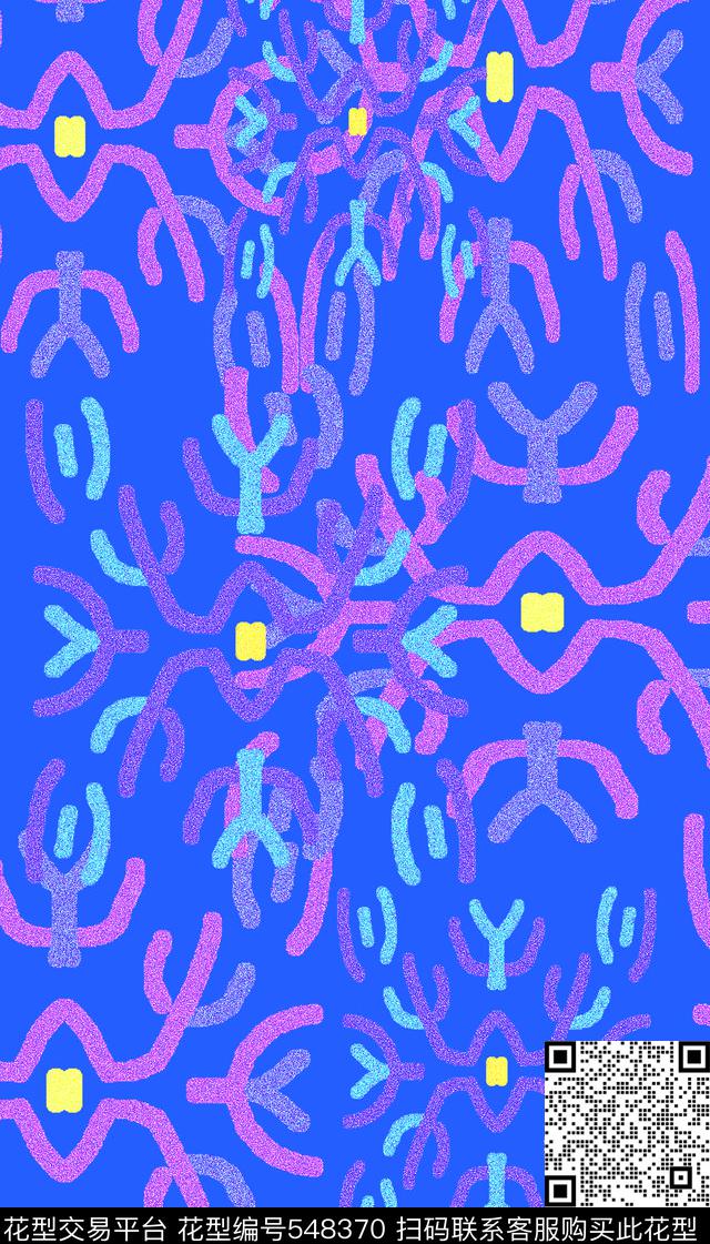 传统时尚花卉叶子民族风图案传统印花华亿平台下载（图片编号: 548370） - 瓦栏（Walan）