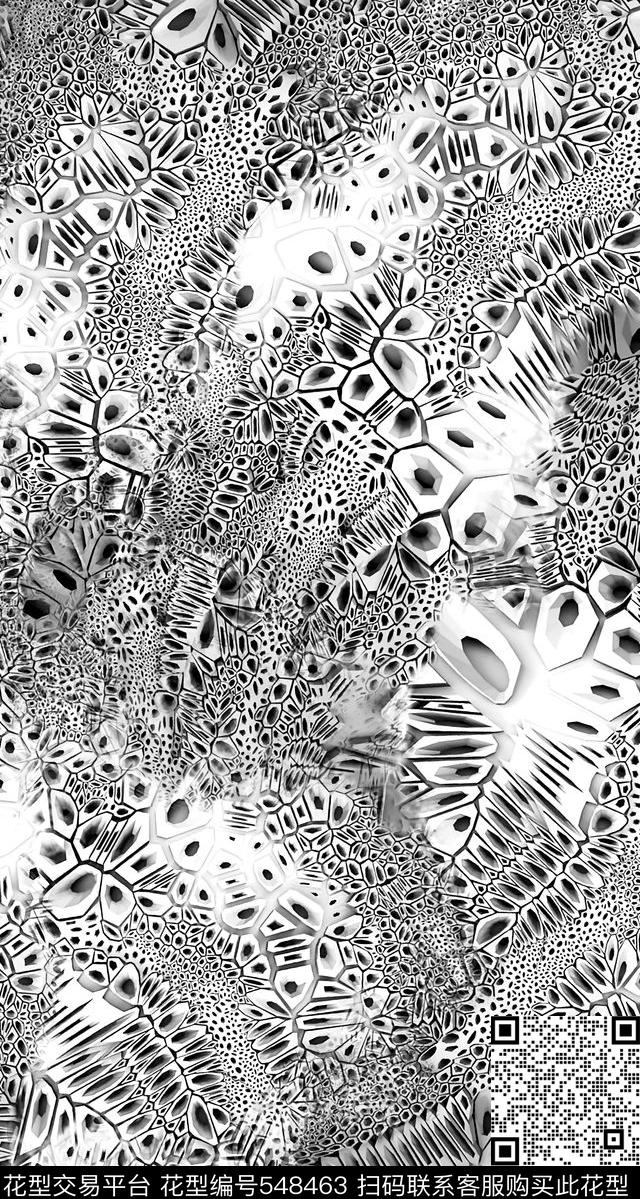 黑点肌理空间数码印花华亿平台下载（图片编号: 548463） - 瓦栏（Walan）