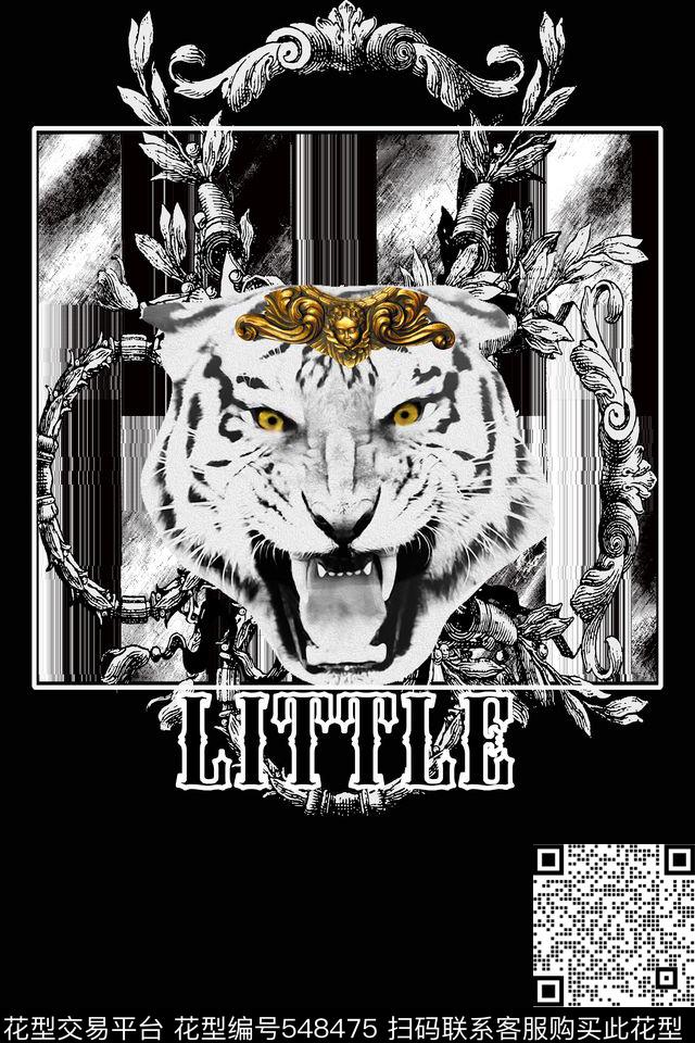 潮流复古t恤华亿平台数码印花华亿平台下载（图片编号: 548475） - 瓦栏（Walan）