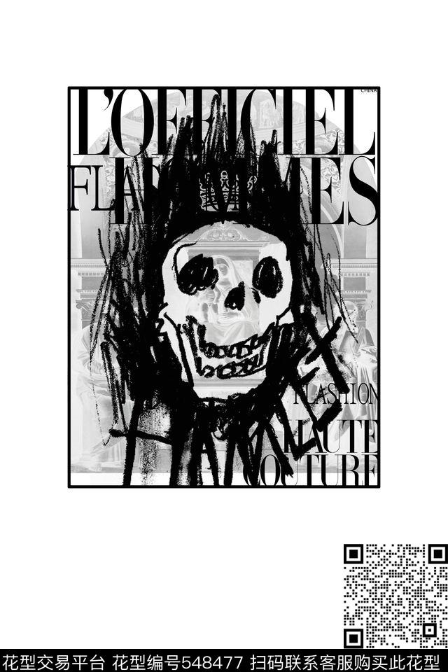 潮流复古t恤华亿平台数码印花华亿平台下载（图片编号: 548477） - 瓦栏（Walan）