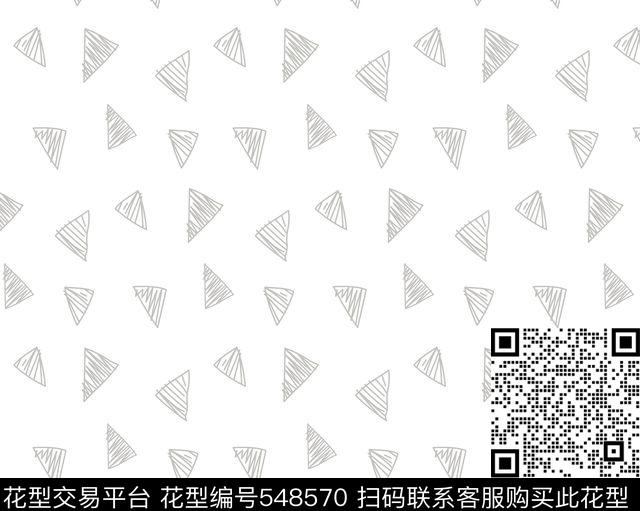 几何线条婴幼花传统印花华亿平台下载（图片编号: 548570） - 瓦栏（Walan）