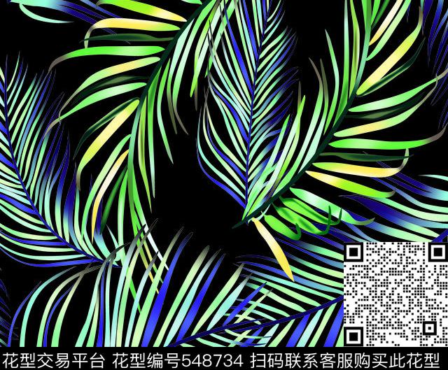 树叶棕叶大牌创意传统印花华亿平台下载（图片编号: 548734） - 瓦栏（Walan）