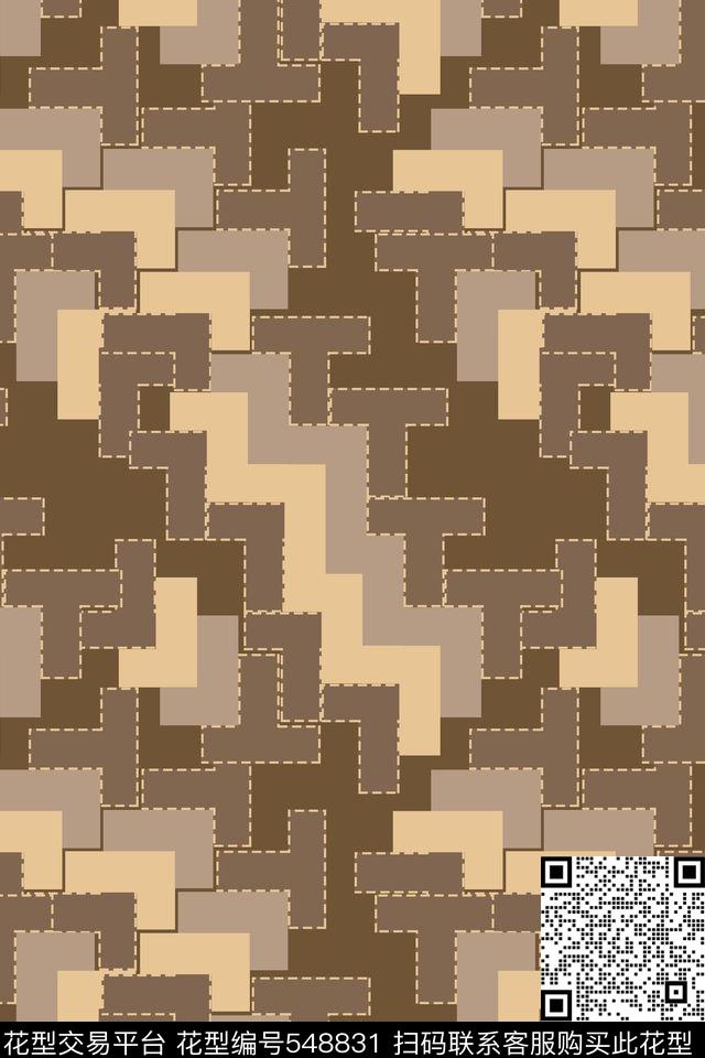 抽象创意符号传统印花华亿平台下载（图片编号: 548831） - 瓦栏（Walan）