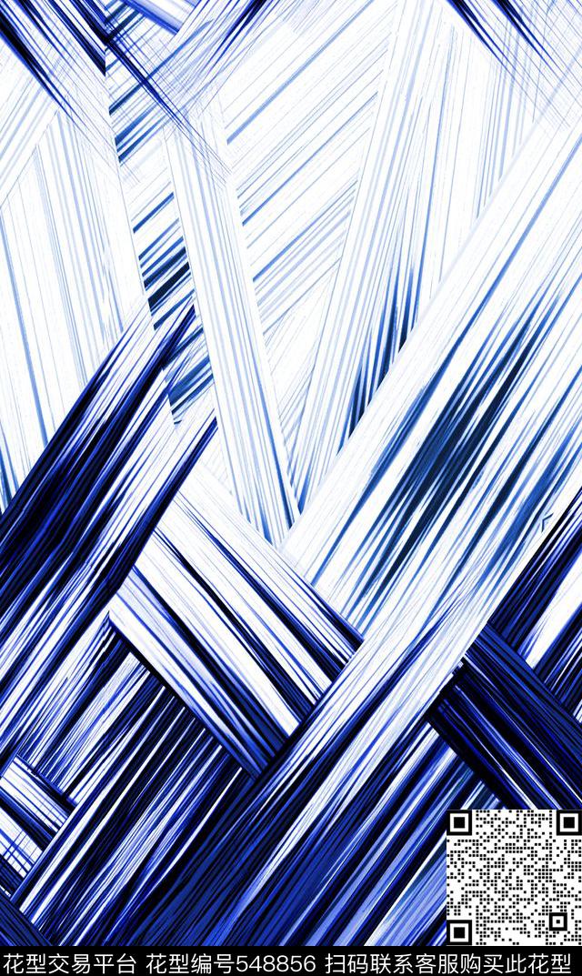 几何线条数码印花华亿平台下载（图片编号: 548856） - 瓦栏（Walan）