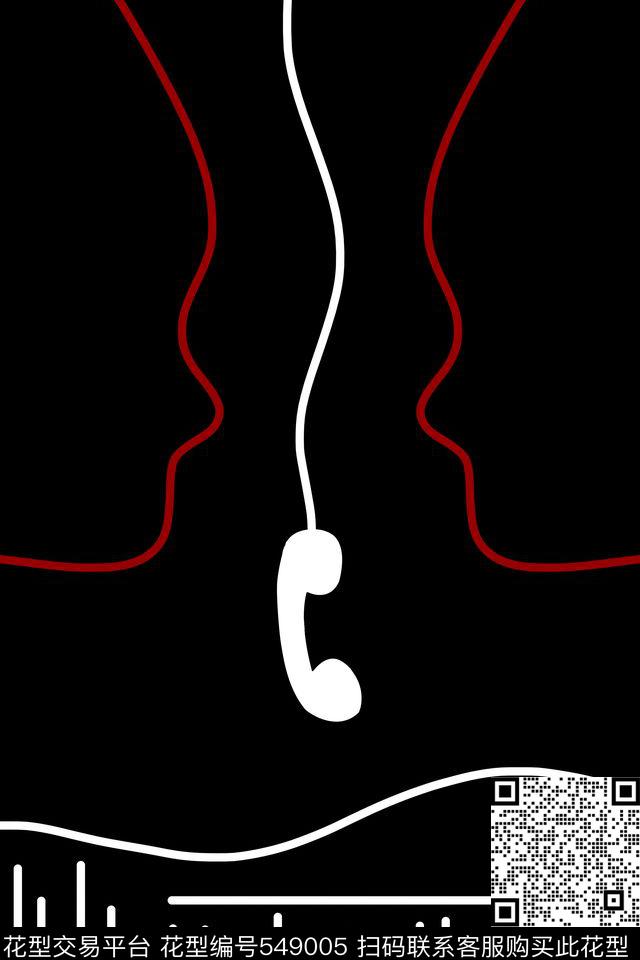 抽象电话定位传统印花华亿平台下载（图片编号: 549005） - 瓦栏（Walan）