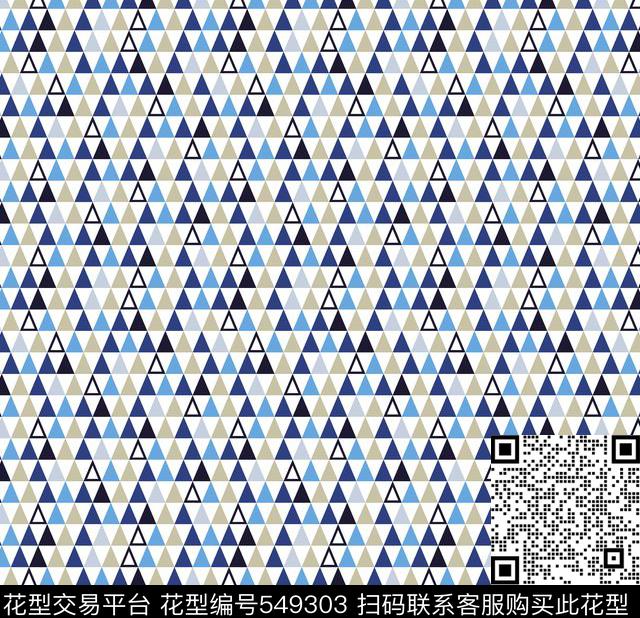线条几何婴幼花版传统印花华亿平台下载（图片编号: 549303） - 瓦栏（Walan）
