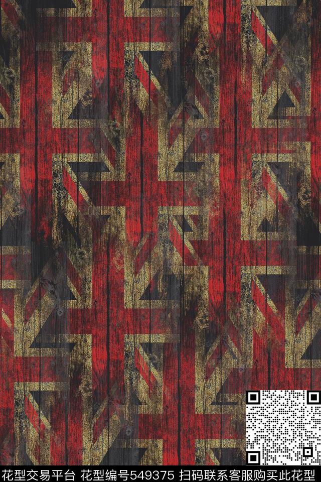 创意服装面料创意设计图案英式数码印花华亿平台下载（图片编号: 549375） - 瓦栏（Walan）