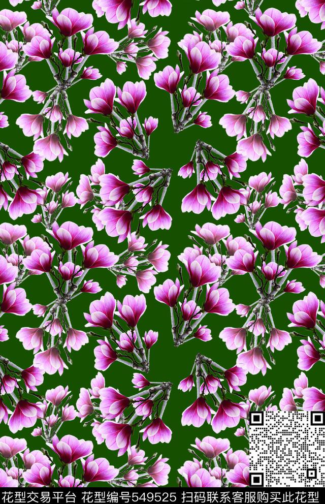 花卉奔放多色可选民族风数码印花华亿平台下载（图片编号: 549525） - 瓦栏（Walan）