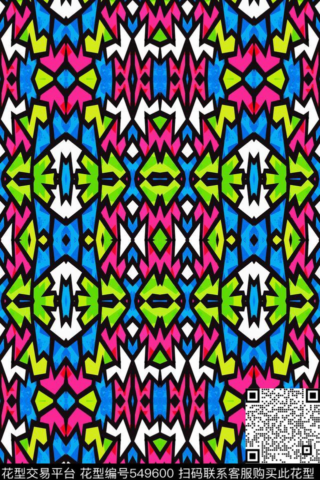 几何格子几何拼图几何条纹传统印花华亿平台下载（图片编号: 549600） - 瓦栏（Walan）