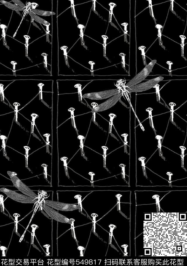 抽象男装图案动物男装图案简洁清爽男装图案传统印花华亿平台下载（图片编号: 549817） - 瓦栏（Walan）