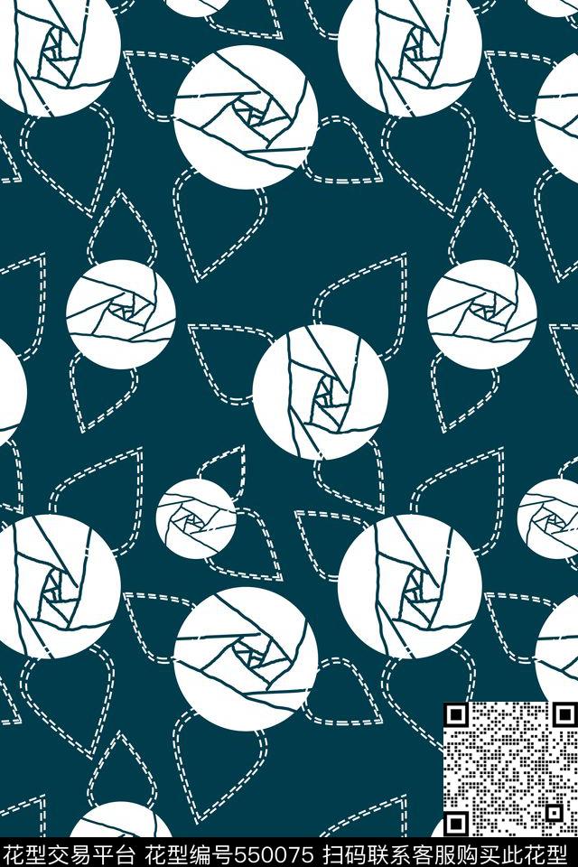 创意符号高贵传统印花华亿平台下载（图片编号: 550075） - 瓦栏（Walan）