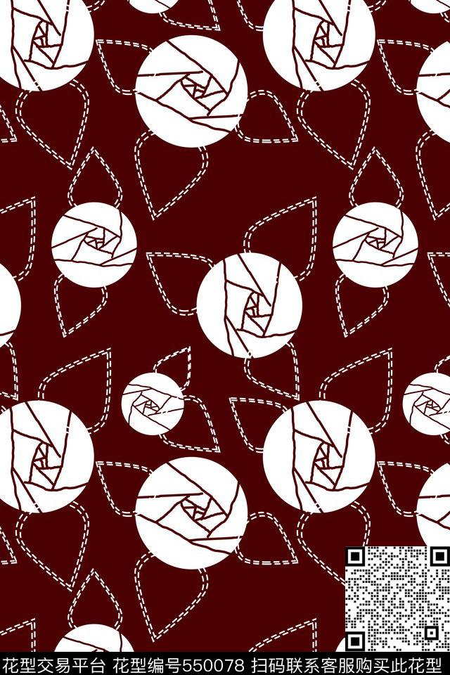 创意符号高贵传统印花华亿平台下载（图片编号: 550078） - 瓦栏（Walan）